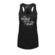 Skating Has My Heart Racerback Tank