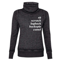 Spins Cowl Neck Sweatshirt