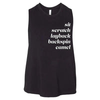 Spins Racerback Crop