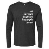 Spins Long Sleeve Crew - Adults Skate Too LLC