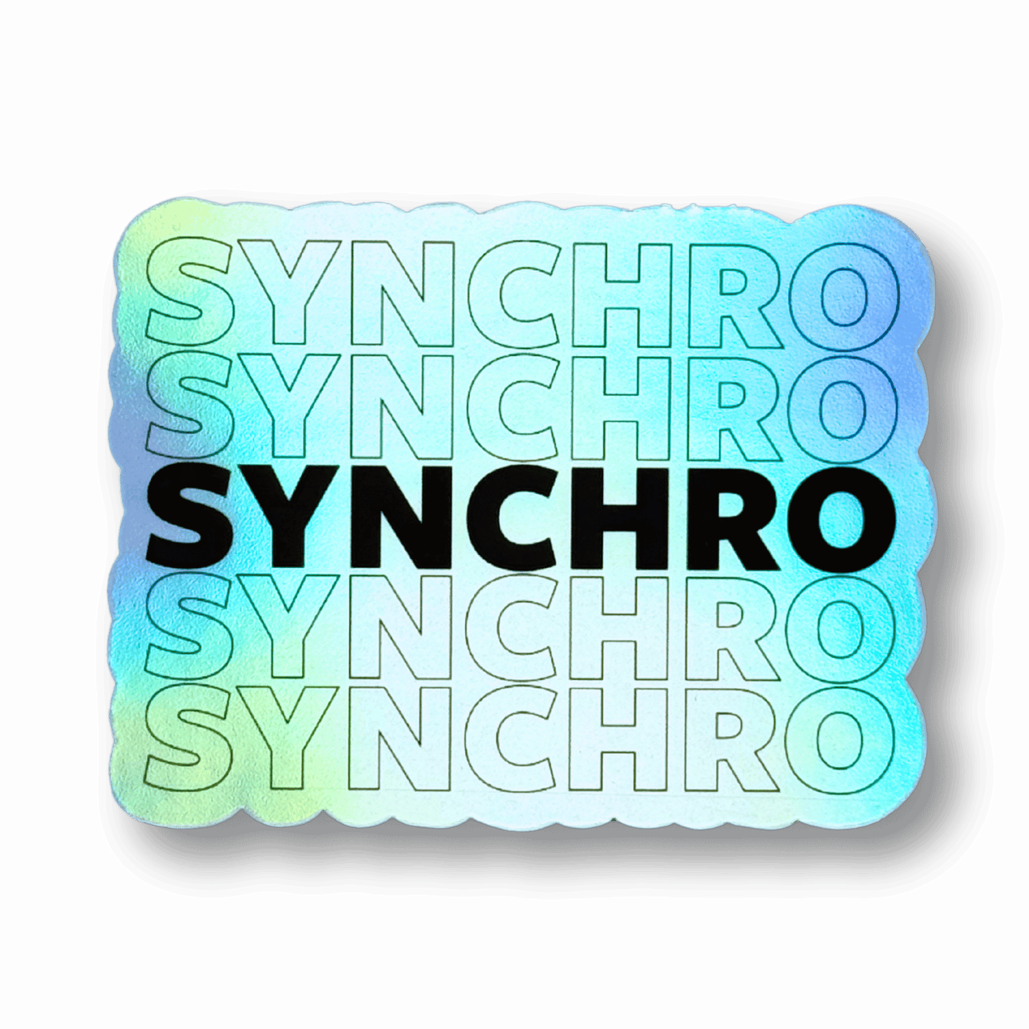 SYNCHRO Holographic Sticker