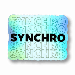 SYNCHRO Holographic Sticker
