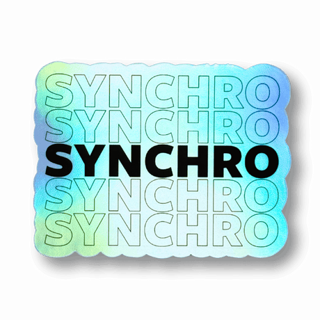 SYNCHRO Holographic Sticker