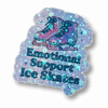 Emotional Support Ice Skates Sticker
