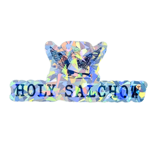 Holy Salchow Cracked Ice Holo Stickers