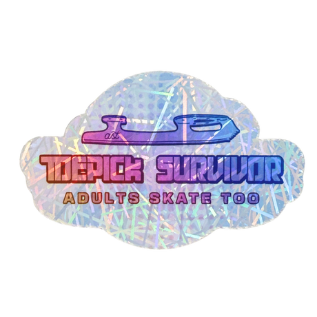 Toepick Survivor Holo Stickers