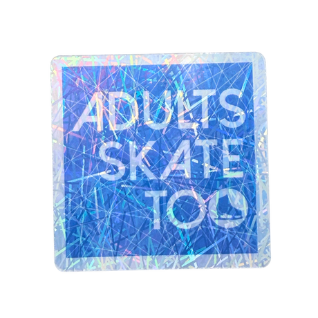 AST Iced Out Holo Stickers