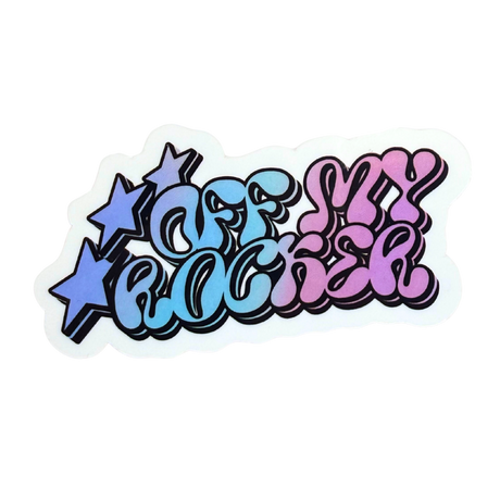 Off My Rocker Stickers
