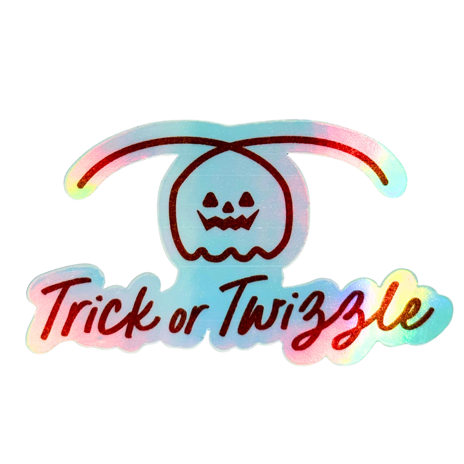 Trick Or Twizzle Holo Stickers