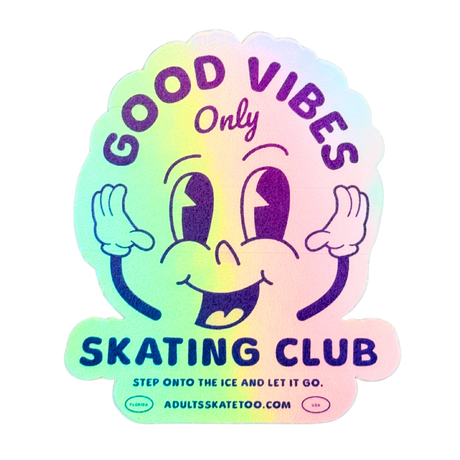 Good Vibes Only Holo Stickers