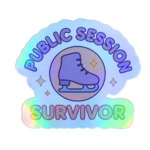 Public Session Survivor Holo Stickers
