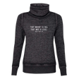 That Was A Level Cowl Neck Sweatshirt - Adults Skate Too LLC