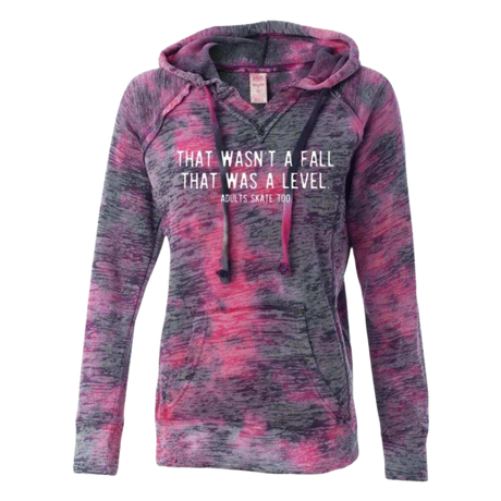 That Was A Level Burnout Hooded Sweatshirt - Adults Skate Too LLC