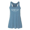 That Was A Level Women's Racerback Tank Adults Skate Too LLC