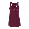 That Was A Level Women's Racerback Tank Adults Skate Too LLC