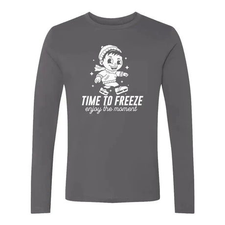 Time To Freeze Unisex Long Sleeve Adults Skate Too LLC