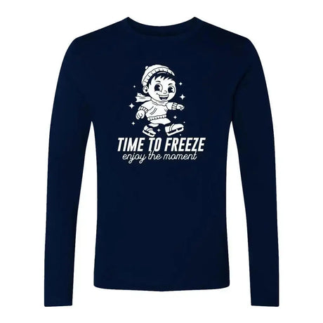 Time To Freeze Unisex Long Sleeve Adults Skate Too LLC