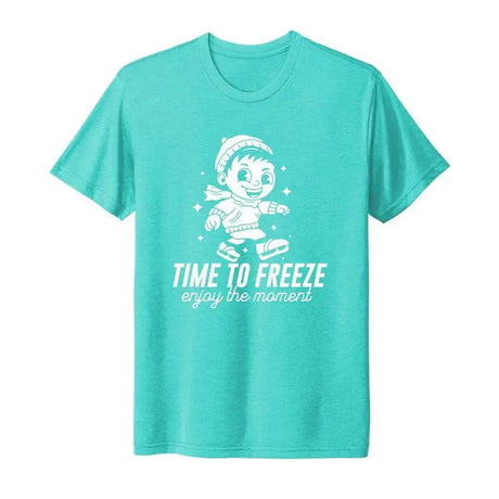 Time To Freeze Unisex Tee Adults Skate Too LLC