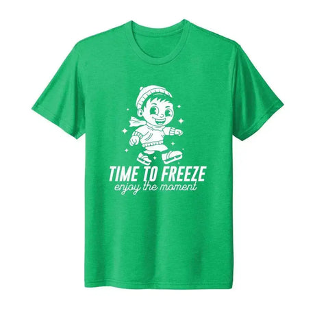 Time To Freeze Unisex Tee Adults Skate Too LLC