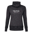 Toepick Cowl Neck Sweatshirt - Adults Skate Too LLC