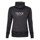 Toepick Cowl Neck Sweatshirt - Adults Skate Too LLC