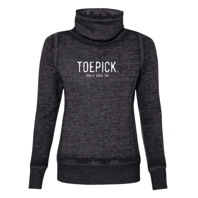 Toepick Cowl Neck Sweatshirt