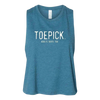 Toepick Racerback Crop
