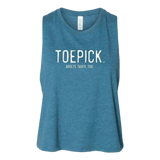 Toepick Racerback Crop - Adults Skate Too LLC