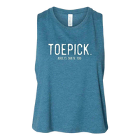 Toepick Racerback Crop