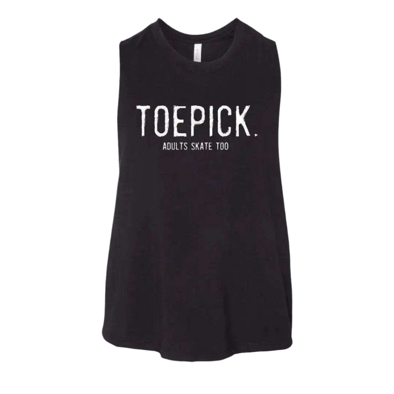 Toepick Racerback Crop