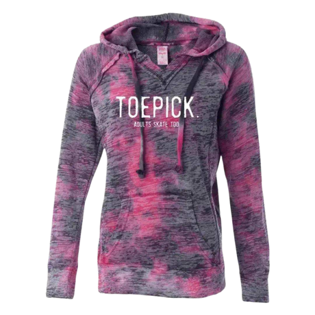 Toepick Burnout Hoodie - Adults Skate Too LLC