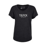 Toepick Women's Dolman Tee Adults Skate Too LLC