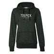 Toepick Women's French Terry Glitter Hoodie Adults Skate Too LLC