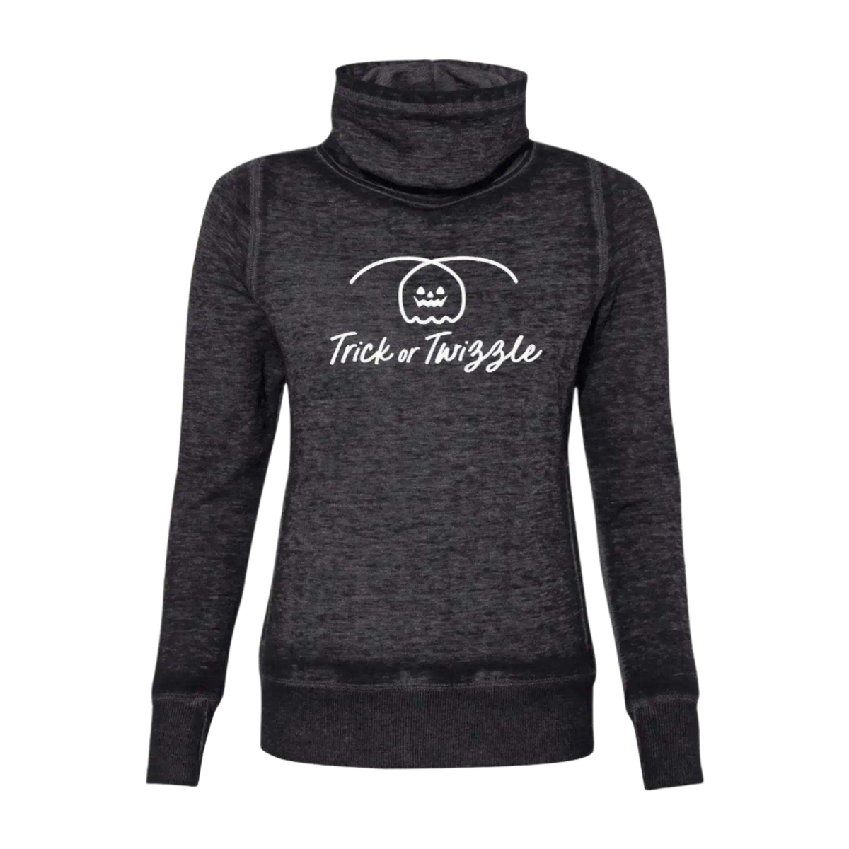 Trick or Twizzle Cowl Neck Sweatshirt