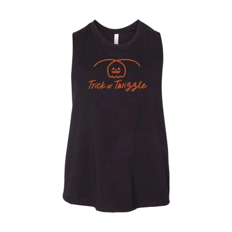 Trick or Twizzle Racerback Crop