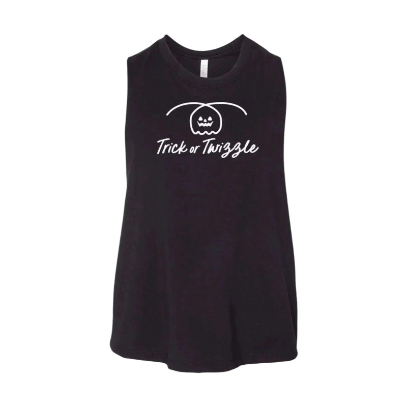 Trick or Twizzle Racerback Crop