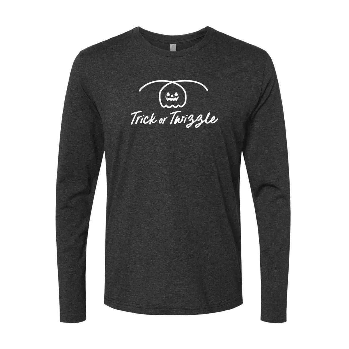 Trick or Twizzle Unisex Long Sleeve Crew Adults Skate Too LLC