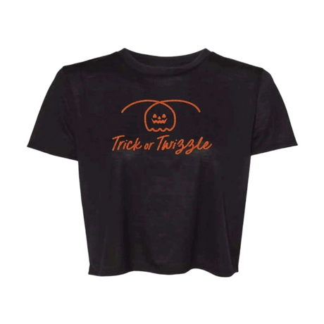 Trick or Twizzle Flowy Crop - Adults Skate Too LLC