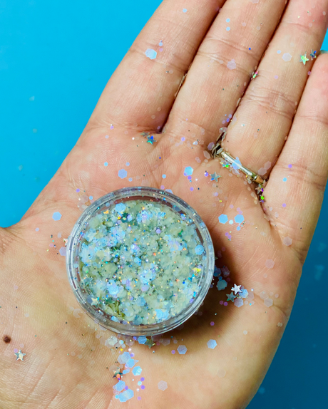 Tulum - Iridescent Eco Glitter with Stars