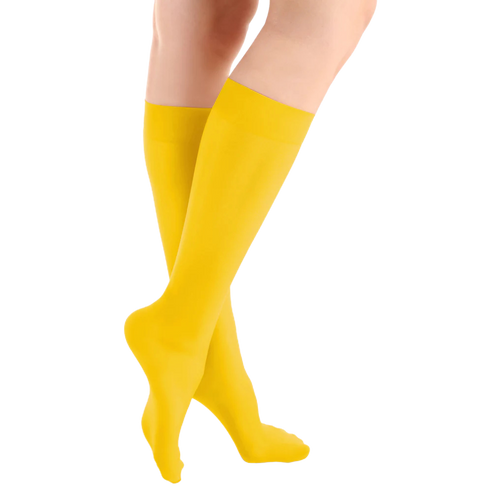 ColorFlow Sunshine Yellow Skating Socks