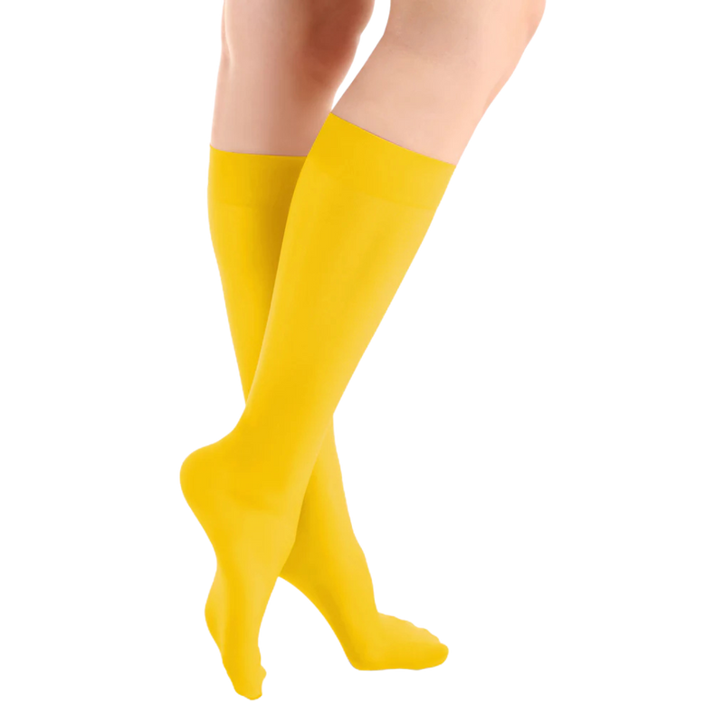 ColorFlow Sunshine Yellow Skating Socks