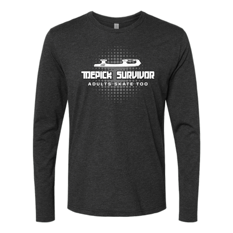 Toepick Survivor Long Sleeve - Adults Skate Too LLC