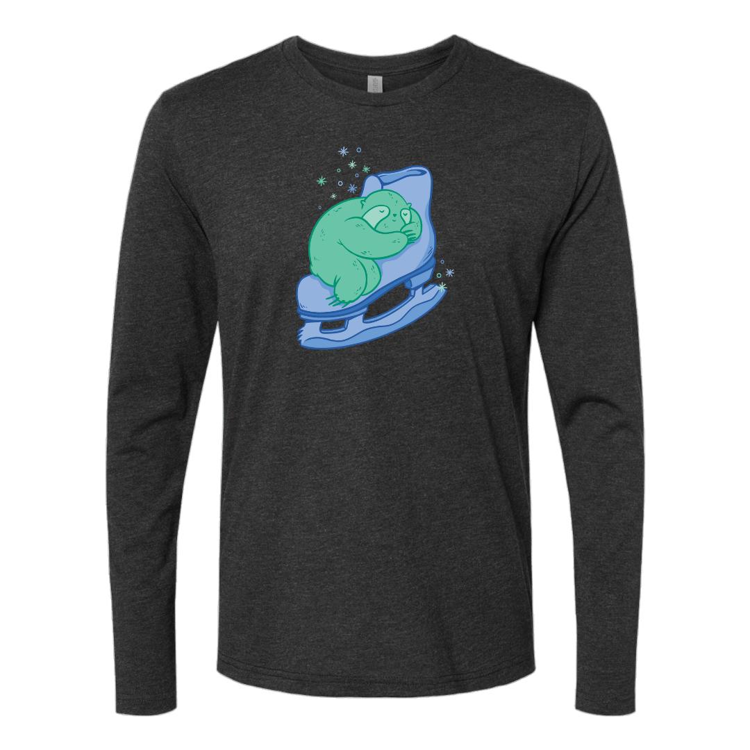 Skating Sloth Long Sleeve - Adults Skate Too LLC