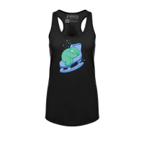 Skating Sloth Racerback Tank