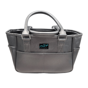 Rink Side Tote - Metallic Silver