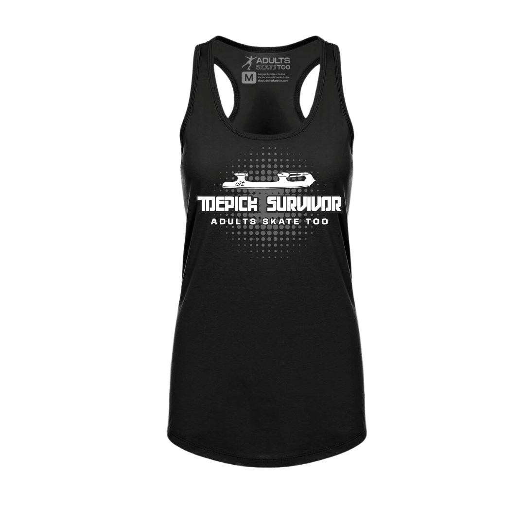 Toepick Survivor Racerback Tank