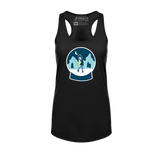 Snow Globe Skater Racerback Tank - Adults Skate Too LLC