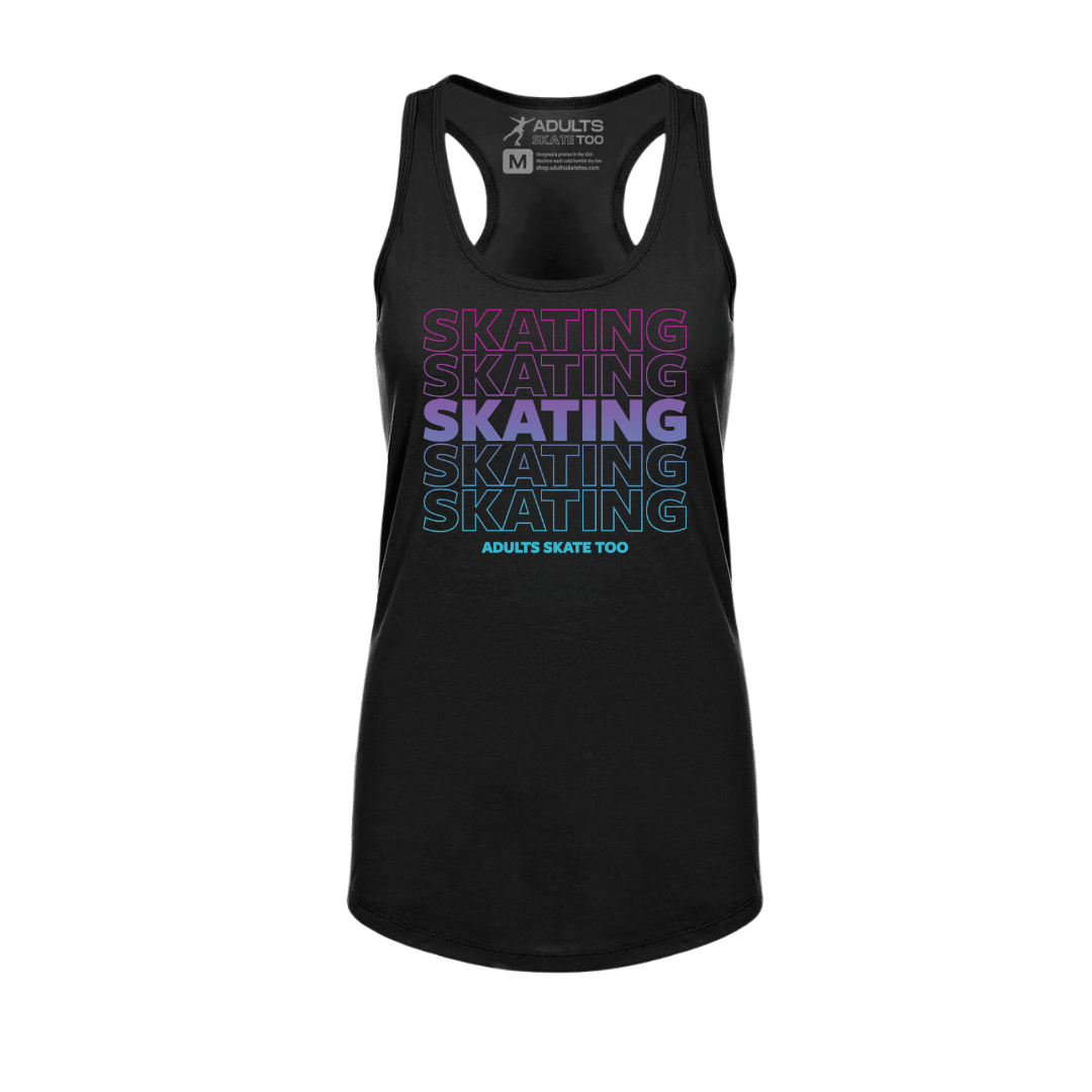 SKATING Racerback Tank