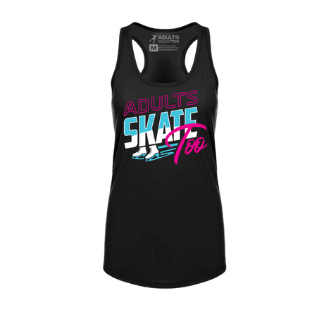 Retro Racerback Tank - Adults Skate Too LLC