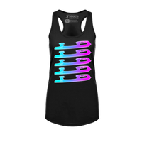 Ombre Blades Limited Racerback Tank